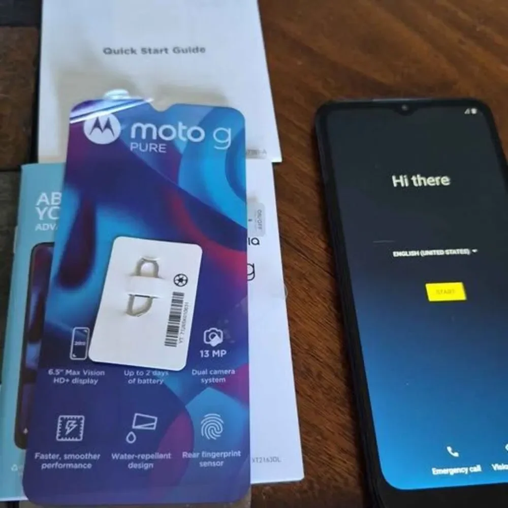 Motorola Moto G Pure Phone